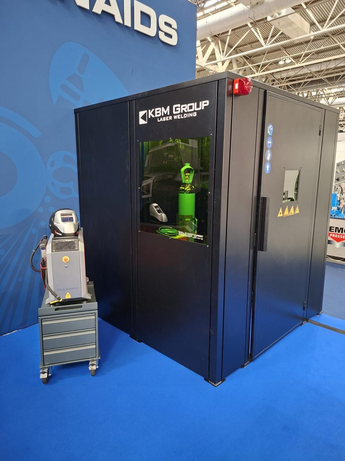 KBM Laser Safety Cabins for Safe Laser Welding